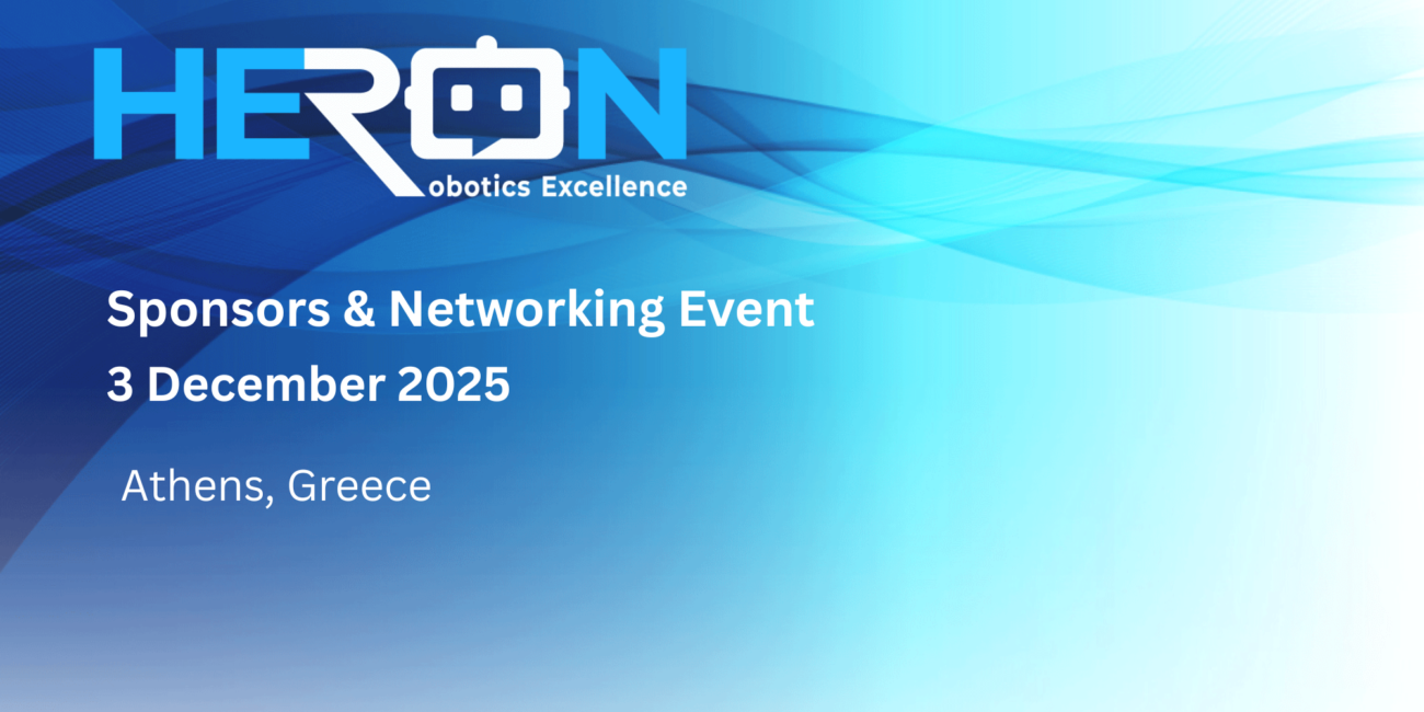 HERON 1<sup>ST</sup> Sponsors & Networking Event