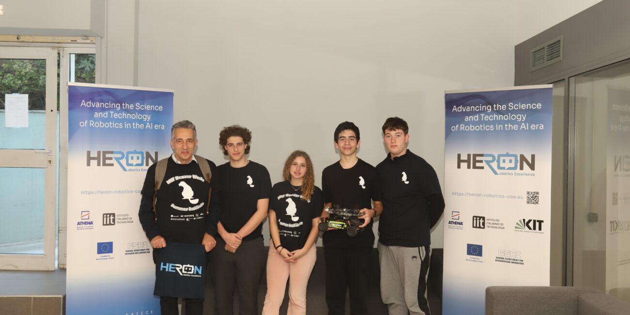 HERON Supporting the Greek Student Team “RaceDrifters” at International Racecar Challenge