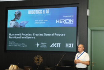 Prof. Tamim Asfour from KIT delivered the first plenary talk on “Humanoid Robotics: Creating General-Purpose Functional Intelligence”, presenting key advances and challenges in humanoid robotic systems.