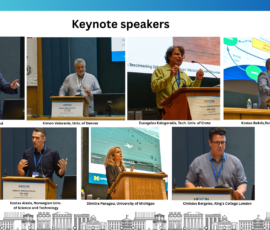 Seven internationally distinguished researchers delivered keynote talks on major advances and future directions in Robotics and AI at HRF 2026.